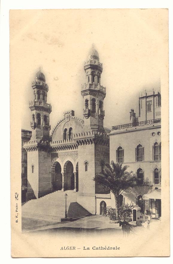 Algerie Alger CPA La cathedrale