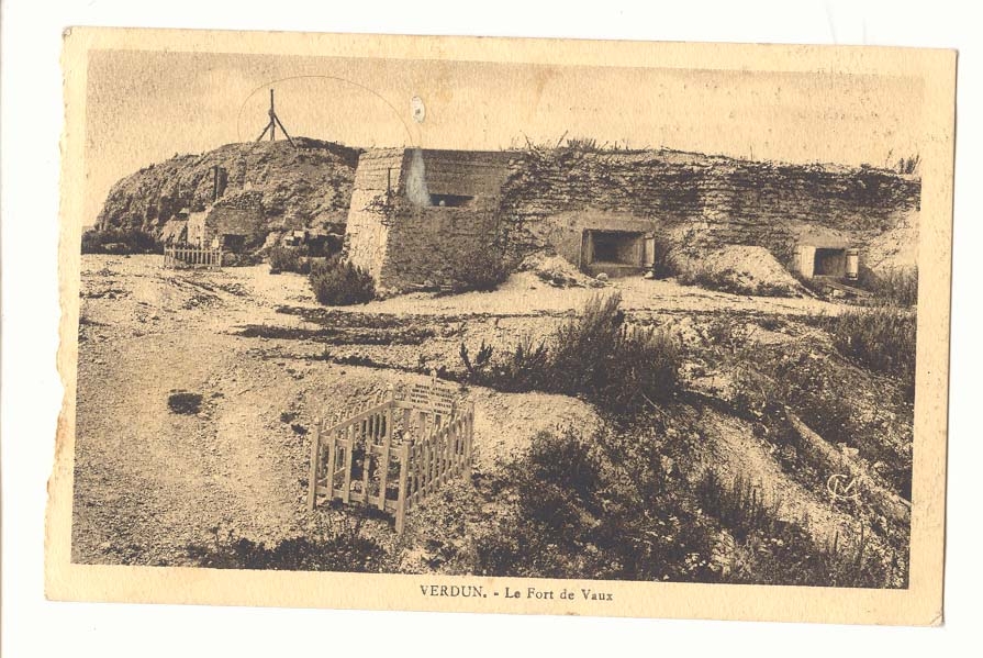Fort de Vaux CPA Verdun 