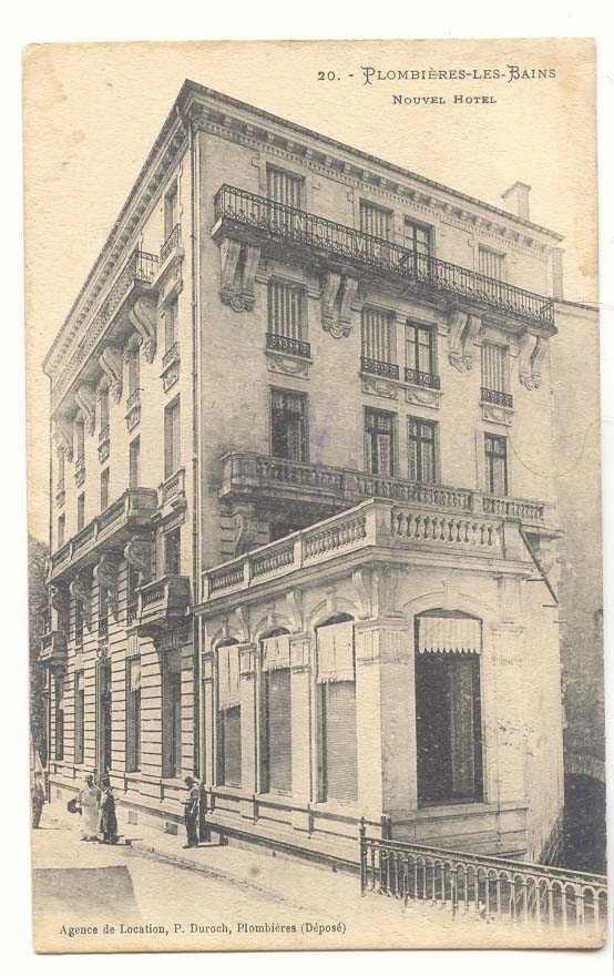 Plombieres les Bains CPA Nouvel Hotel