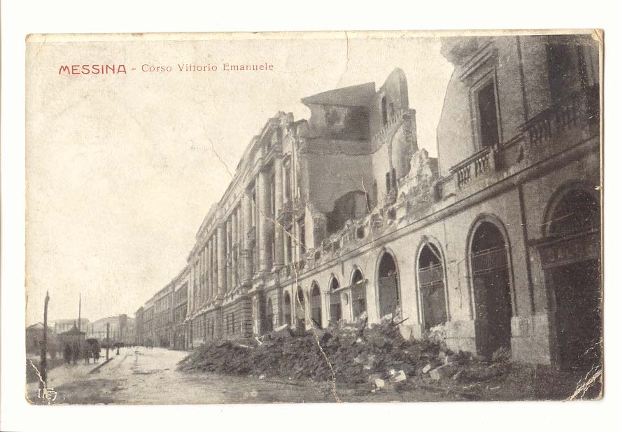 Italie italia Messina CPA Corso Vittorio Emanuele