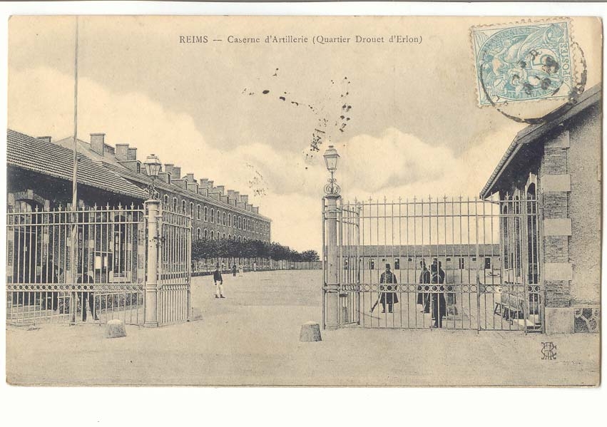 Reims CPA Caserne d'artillerie (quartier Drouet d'Erlon)