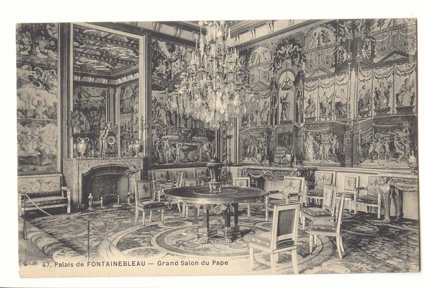 Palais de FONTAINEBLEAU — Grand Salon du Pape — Éditeur : n°47