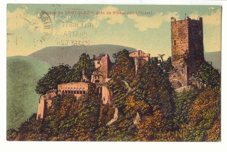 Chateau de Saint Ulrich CPA Pres de Ribeauville
