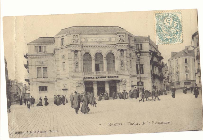 Nantes CPA Theatre de la Renaissance
