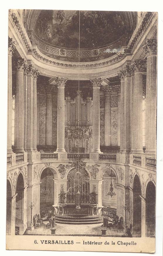 Versailles — Intérieur de la Chapelle