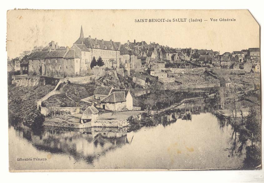 Saint-Benoît-du-Sault (Indre) — Vue Générale — Librairie Péraud