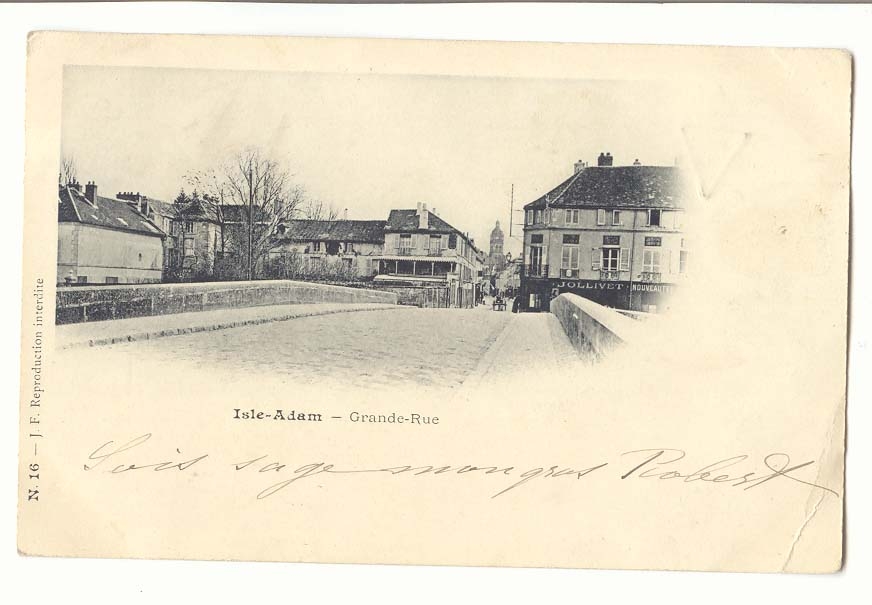 Isle-Adam — Grande-Rue — J.F. Jollivet