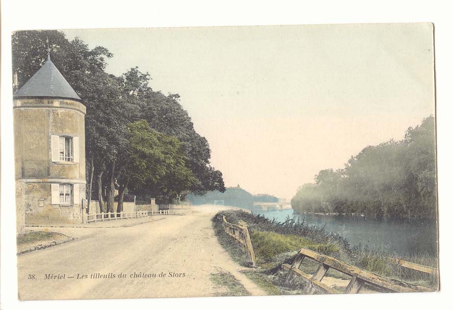 Mériel — Les tilleuls du château de Stors — 38