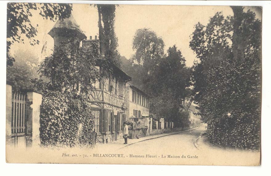 Billancourt - Hameau Fleuri - La Maison du Garde
