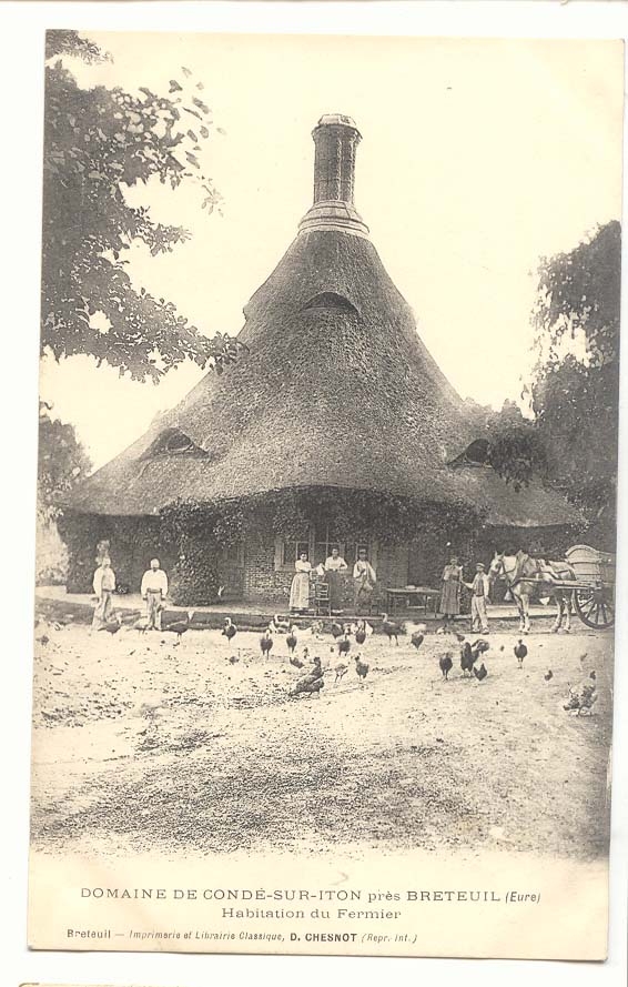 Domaine de Condé-sur-Iton près Breteuil (Eure) — Habitation du Fermier — Imprimerie et Librairie Classique, D. Chesnot