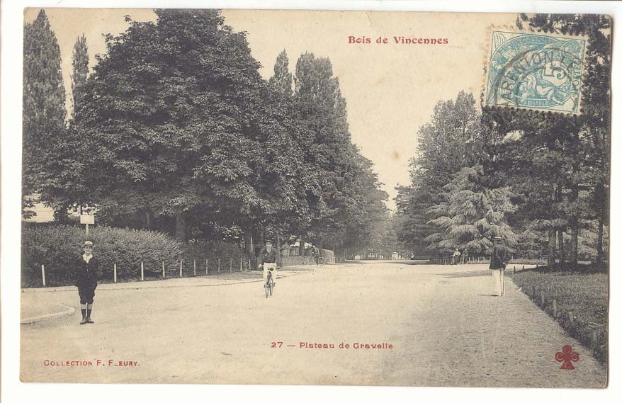 Bois de Vincennes — Plateau de Gravelle — Collection F. F. Eury, n°27