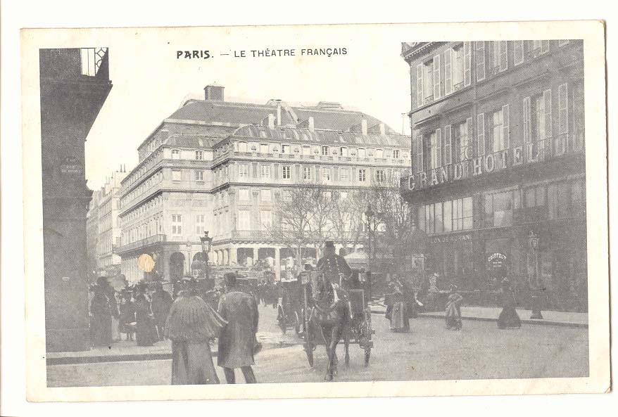 Paris (1er) CPA Le Theatre Francais