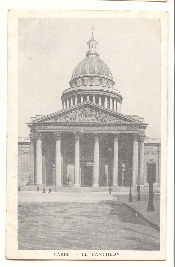 Paris (5eme) CPA Le Pantheon