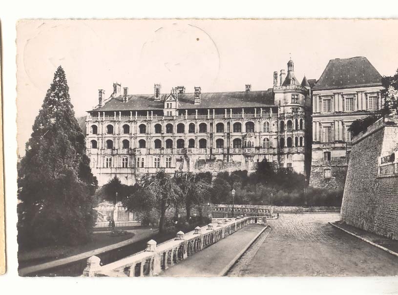 Blois CPA Le chateau Facade Francois 1er