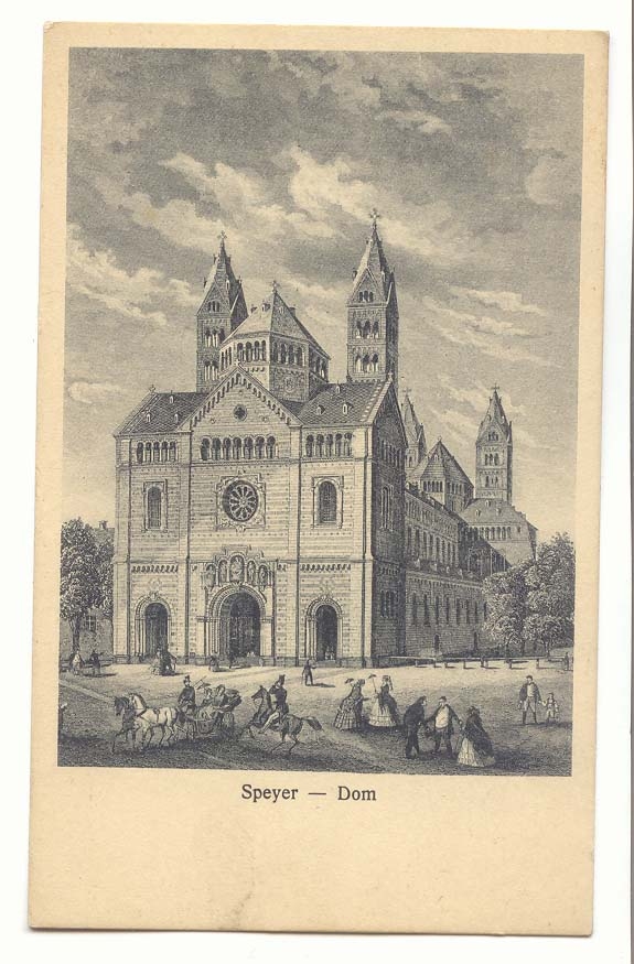 Allemagne CPA Speyer Dom (cathedrale)