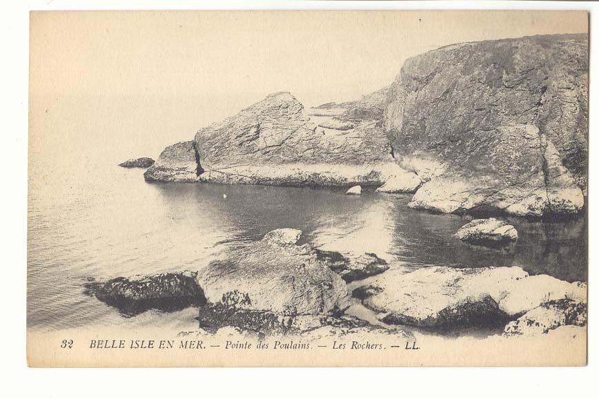 Belle-Île-en-Mer — Pointe des Poulains — Les Rochers — LL