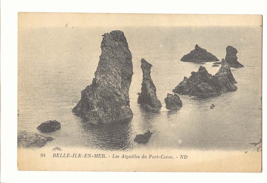 Belle-Île-en-Mer — Les Aiguilles du Port-Coton — ND