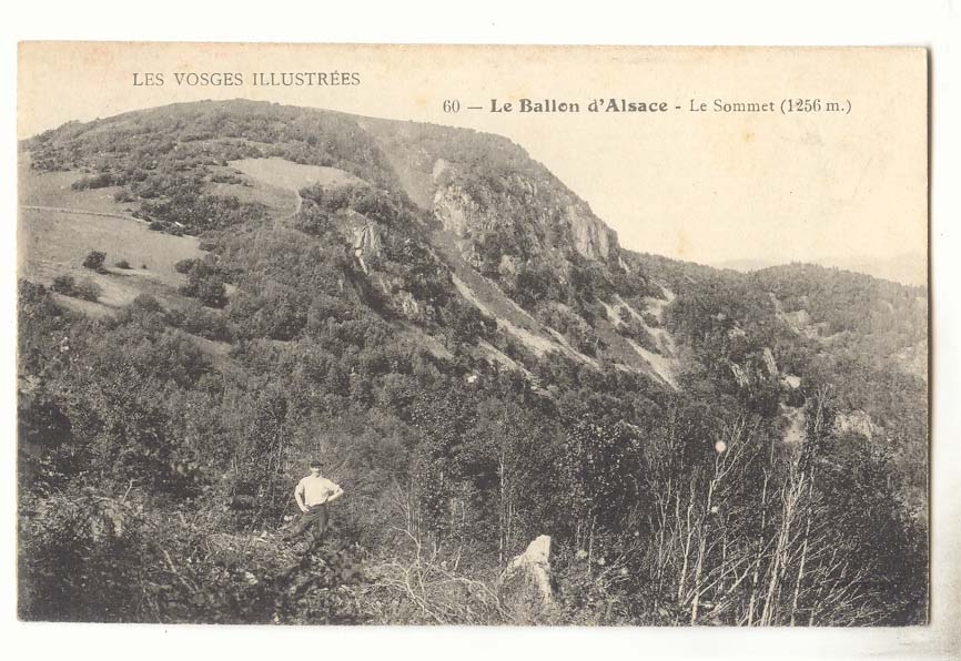 Le Ballon d'Alsace — Le Sommet (1256 m.) — LES VOSGES ILLUSTRÉES n°60 - Recto