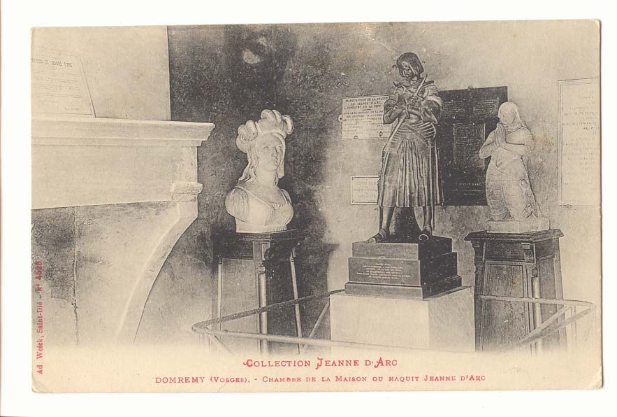 Domrémy (Vosges) — Chambre de la maison où naquit Jeanne d'Arc — Collection Jeanne d'Arc