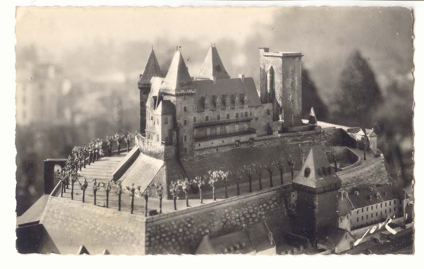 Château de Chambord — Luftaufnahme — Verlag nicht identifizierbar
