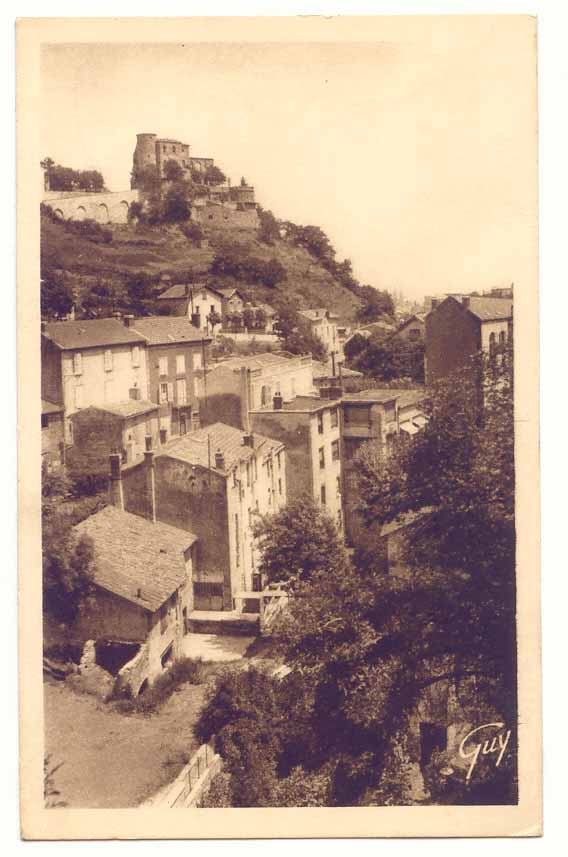 Royat CPA Le paradis dominant la ville
