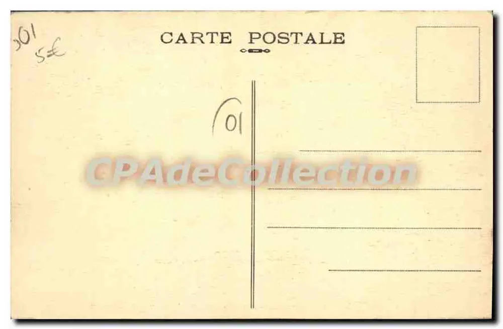 Bellegarde (Ain) — Die neue Elektrizitätswerk am Rhône (Leistung: 12.000 Pferdestärken) — L. Michaux, Verlag Bellegarde (Deposited) - Rückseite