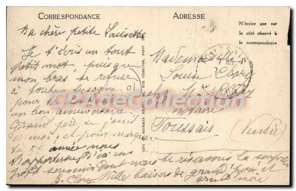 Divonne-les-Bains — Das Hydrotherapie-Etablissement — LL - Rückseite