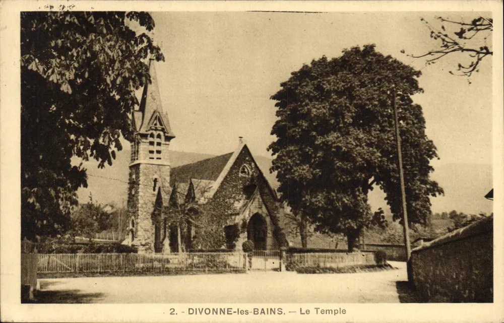 Divonne-les-Bains — O Templo - Frente