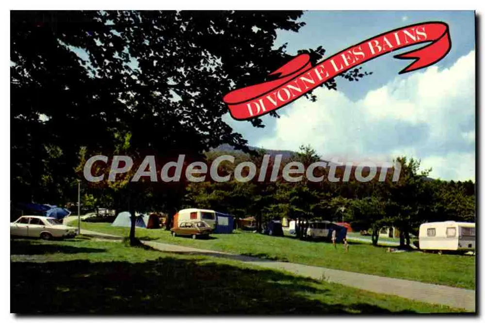Divonne-les-Bains — Camping — Éditions Théo Jac - Frente