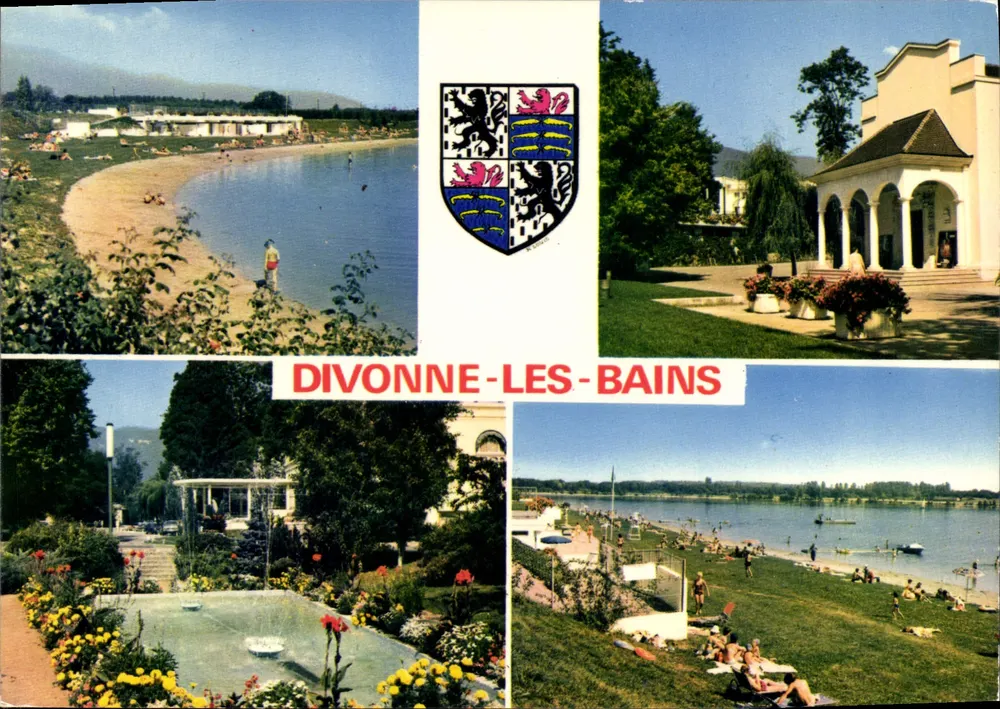 Divonne-les-Bains — vista panorâmica — Edições 'La Gigrone' n° 01 143 05 - Frente