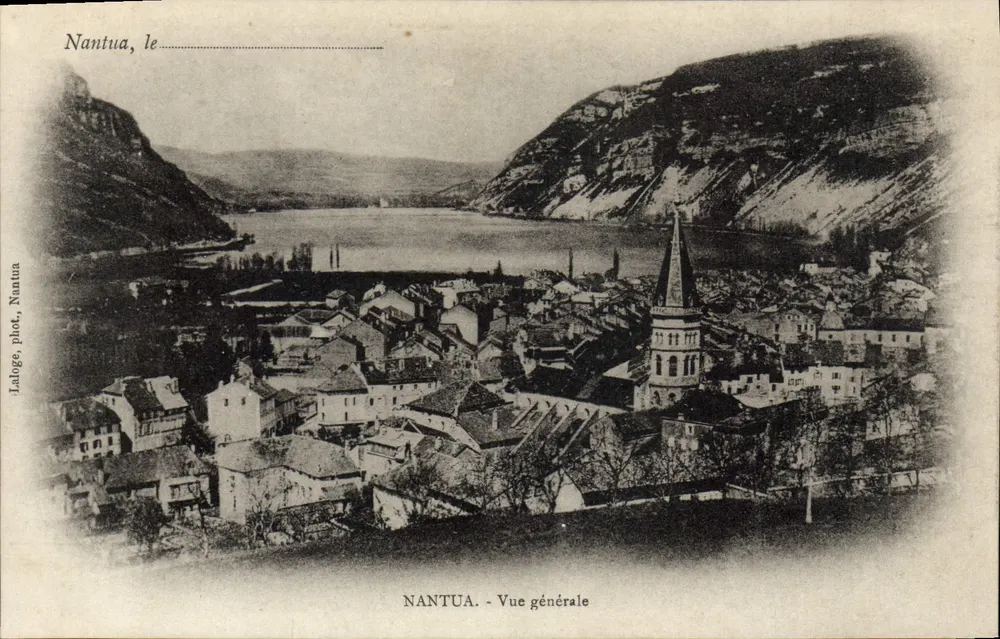 Nantua - Vista geral — Laloge, fot. Nantua - Frente