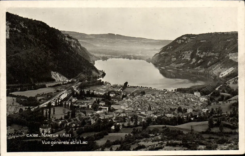 Nantua (Ain) — Vue générale et le Lac — CA.82 - Recto