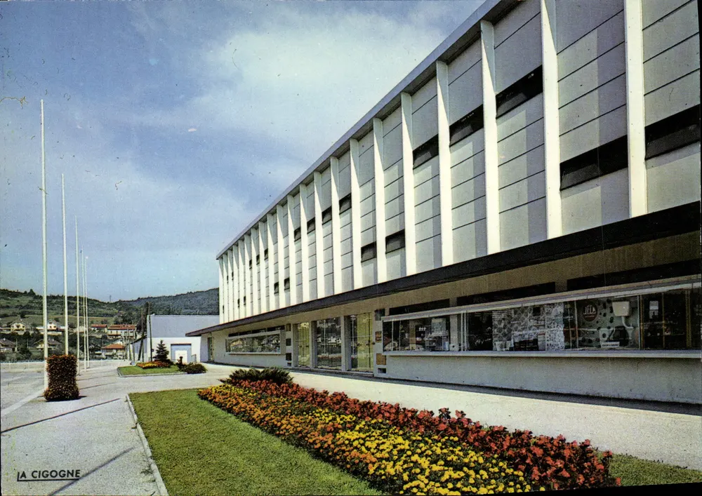 Die Storch — Internationale Kunststoffmesse in Oyonnax — Verlag 'LA CIGOGNE' - Vorderseite