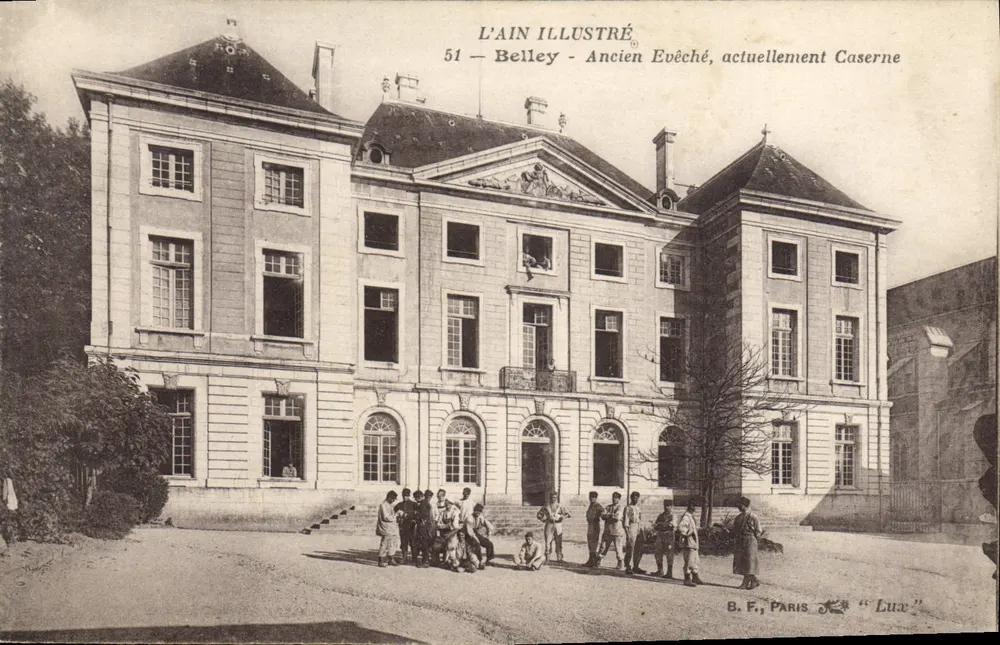 Belley - Ehemaliger Bischofssitz, heute Kasernen — L'Ain Illustré, n°51, Verlag B.F. Paris - Vorderseite
