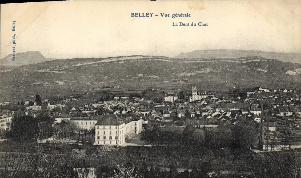 Belley - Vista geral — A Dente do Gato — Bernard, fot., Balley - Frente