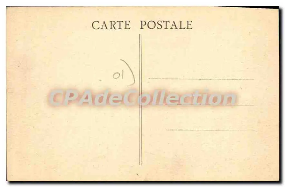 Hauteville Lompnès — Schloss Angeville — Verlag: Paris, Druck von Léon - Rückseite