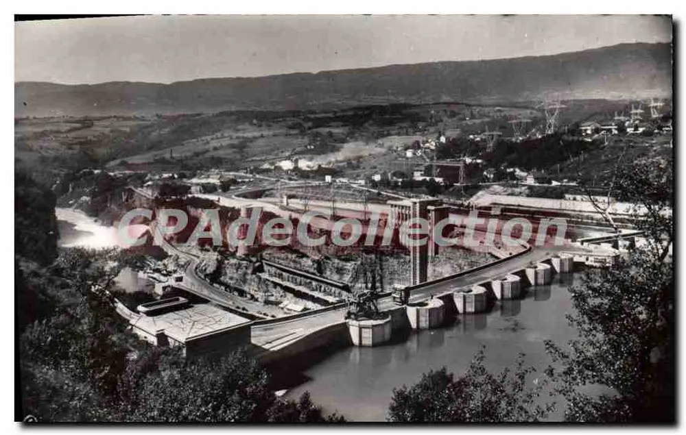 Staudamm Génissiat (Ain) — Allgemeiner Blick — Édition Drumont, n°216 - Vorderseite