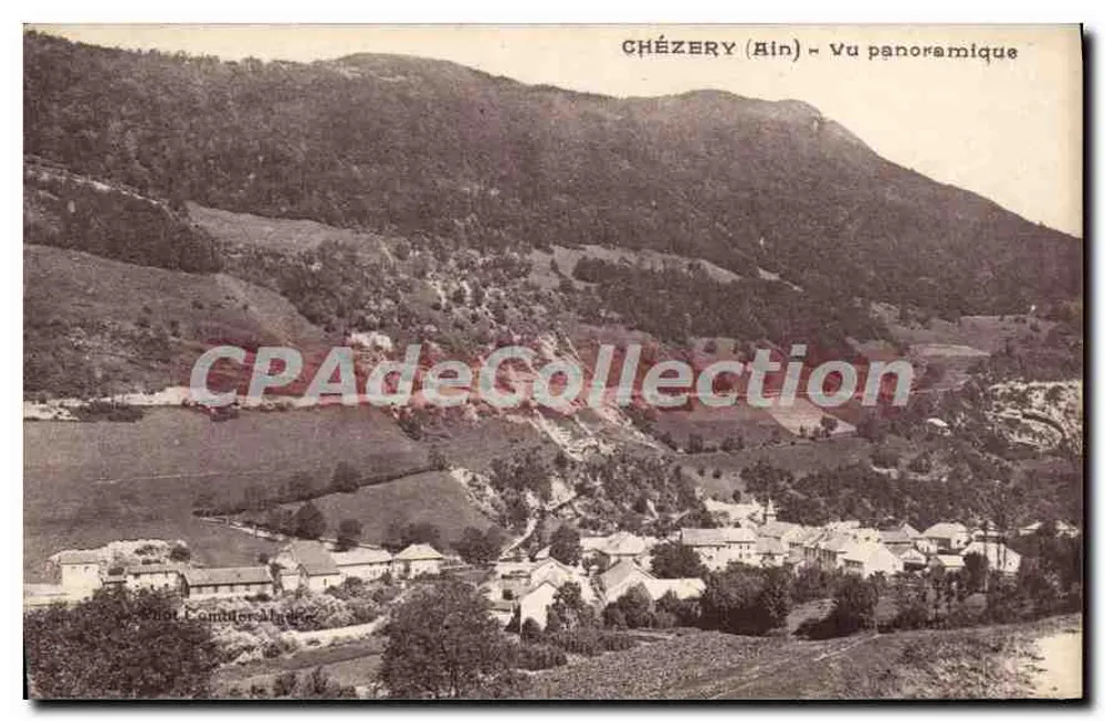 Chézery (Ain) - Vista panorâmica - Frente