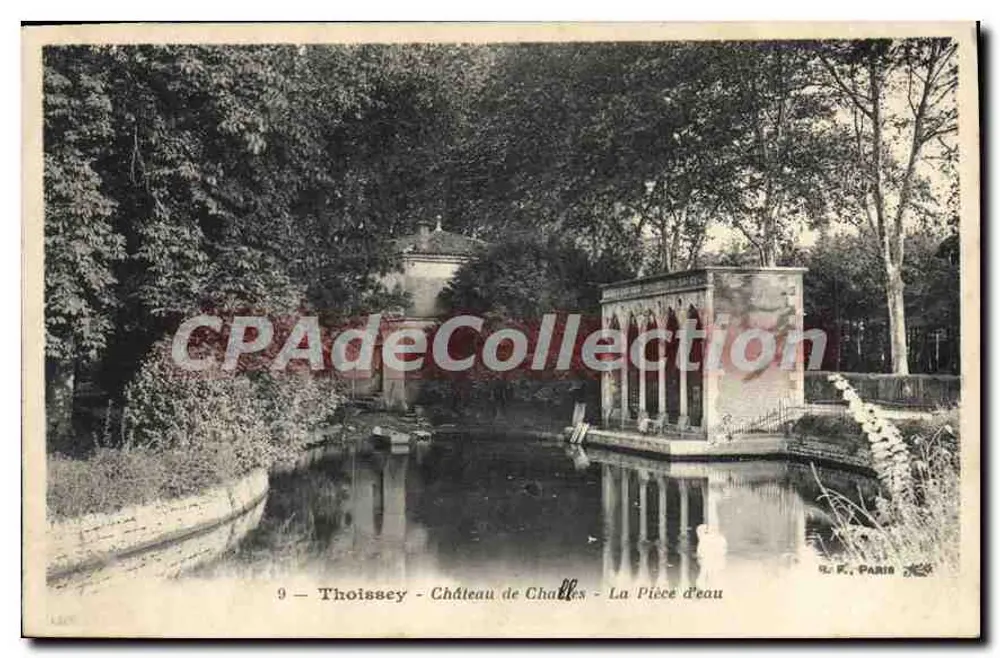 Thoissey - Schloss Charles - Das Wasserbecken — G. F., Paris, n°9 - Vorderseite