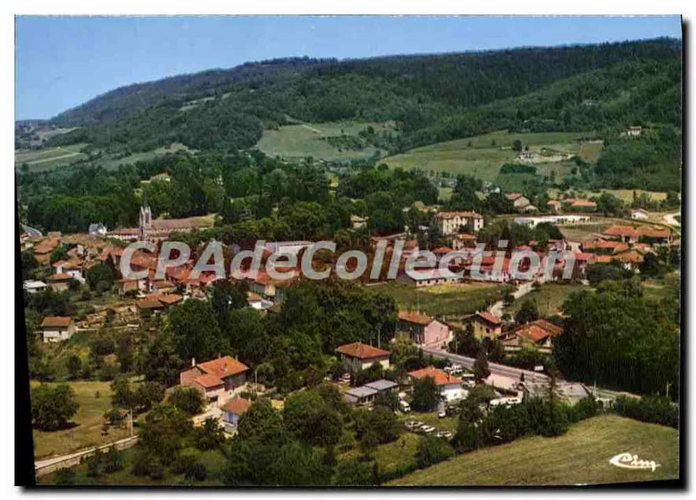 Coligny (Ain) — Vista geral aérea — Impressor Combier, Mâcon - Frente