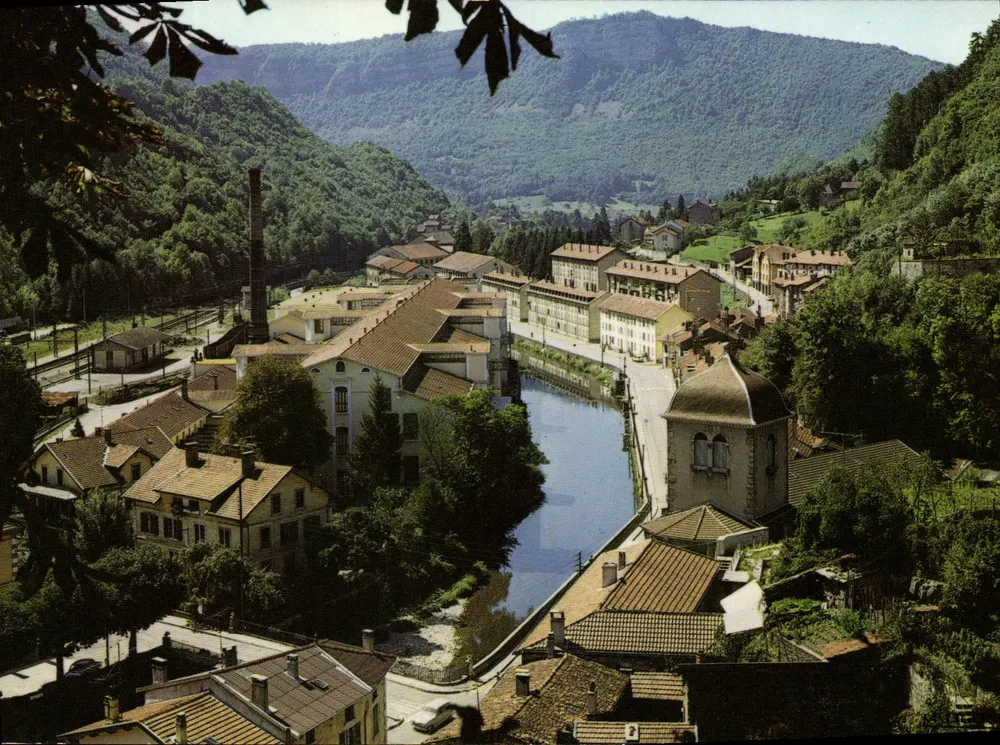 Saint-Rambert-en-Bugey — Allgemeiner Blick, die Albarine — Editions 'LA CIGOGNE' - Vorderseite