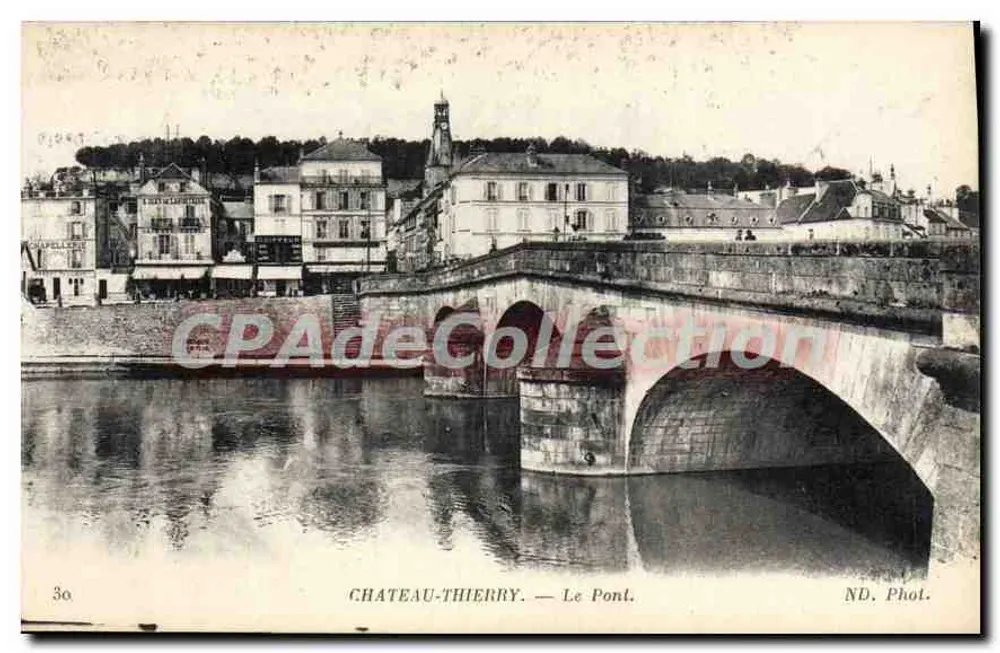 Castelo-Thierry — O Ponte — ND. Fot. - Frente