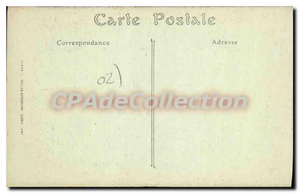 Château-Thierry — O Jardim Público — ND. Phot. - Verso