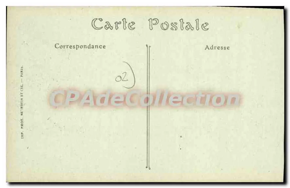 Château-Thierry — La Rue du Pont et la Tour Balhan — ND. Phot. - Rückseite