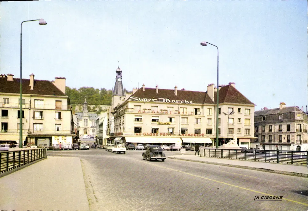 Château-Thierry — Place de l'Hôtel de Ville — Editionen von 'La Cigogne' - Vorderseite
