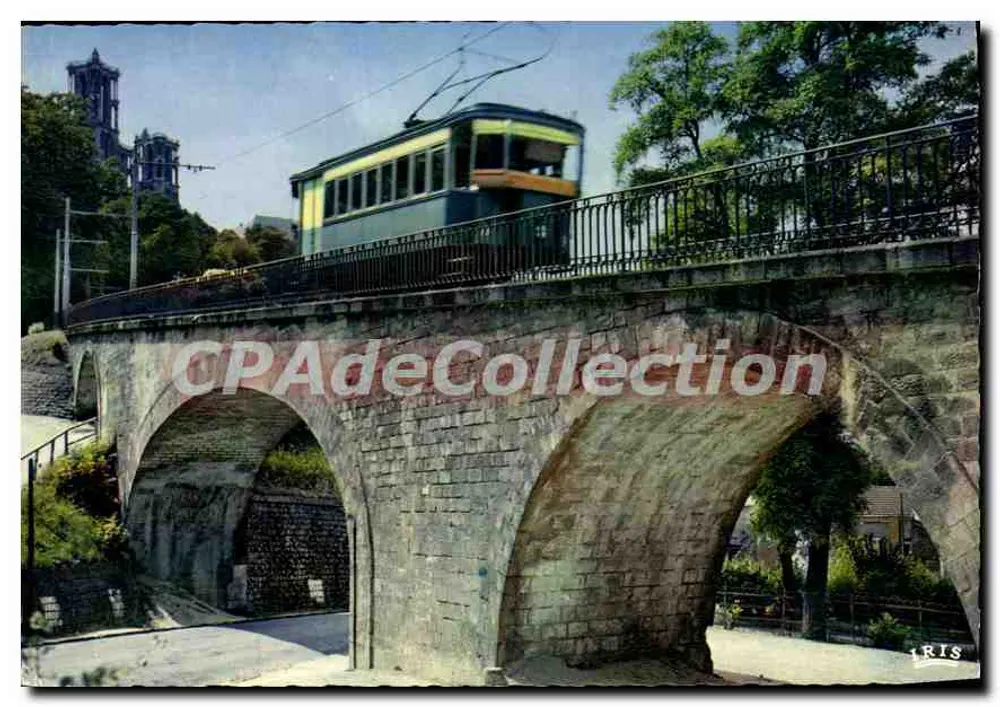 Tramway em Paris — Ponte de pedra — Edições IRIS - Frente