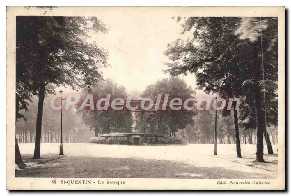 St-Quentin - O Kiosque — editor Nouvelles Galeries, n°88 - Frente
