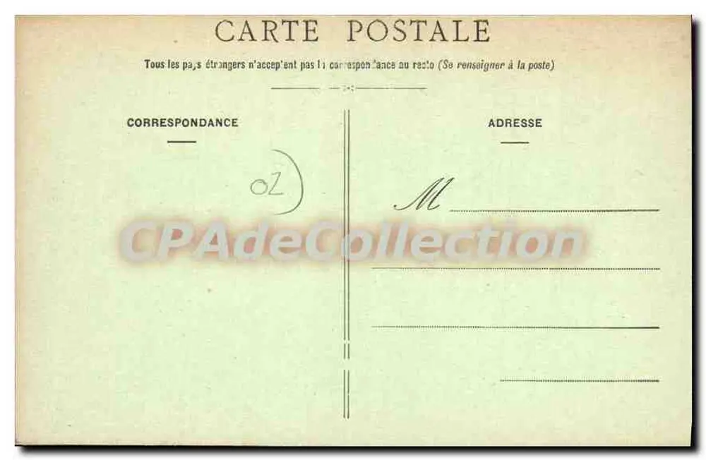 Saint-Quentin - Place du Huit Octobre und Boulevard Gambetta — A. Deflandre, Verlag - Hautmont - Rückseite