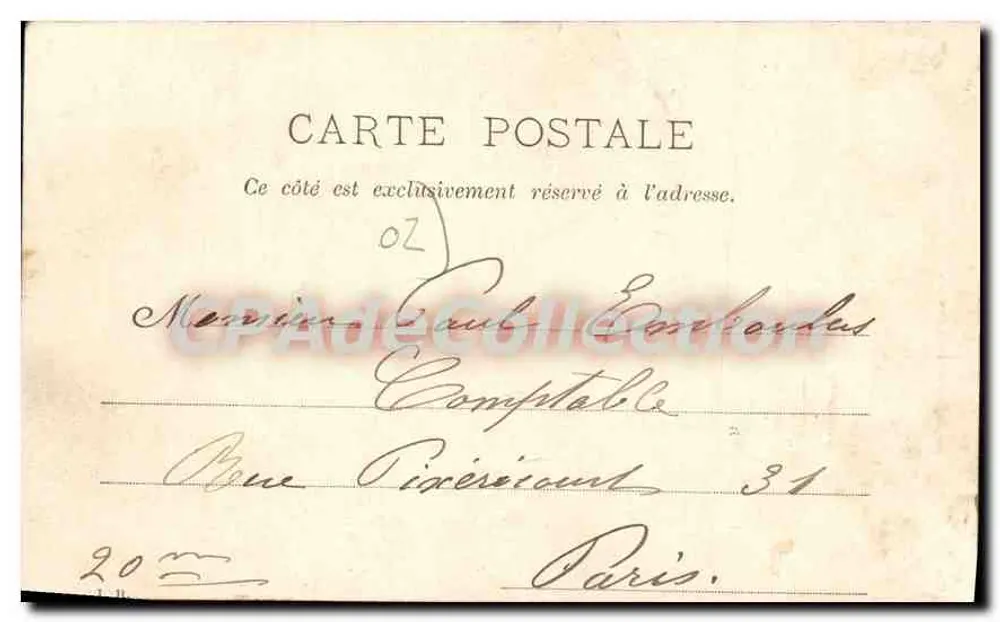 Saint-Quentin — Lycée Henri Martin — P.D. — Editor P.D. - Verso