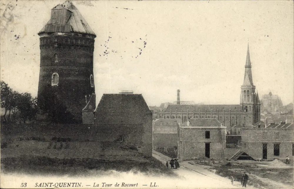 Saint-Quentin — Torre de Rocourt — LL. n°53 - Frente